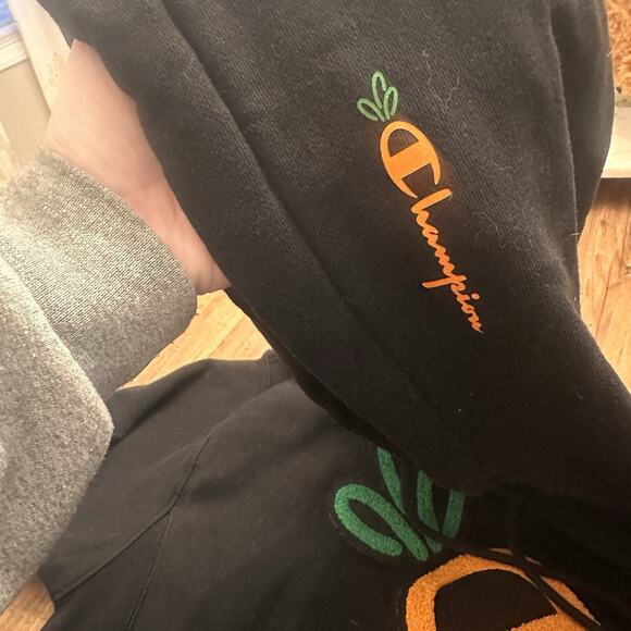 Champion Anwar Carrots Hoodie Men’s Medium Reverse Weave Big C Sweatshirt - Picture 9 of 13